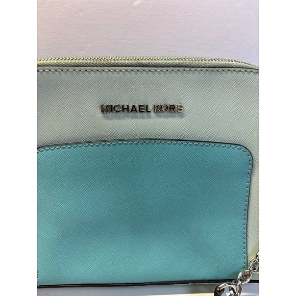 Michael Kors Cindy Blue Crossbody Bag (9x6) - Picture 3 of 13